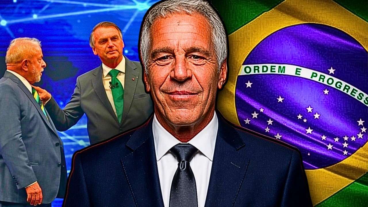Há novos arquivos bizarros de Epstein com o Brasil
