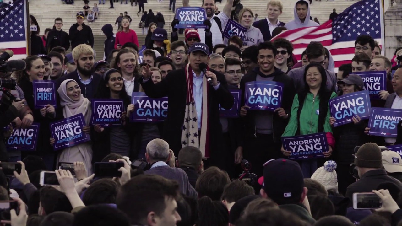 Andrew Yang's Humanity First Tour Rally in Washington D.C. - 4.15.19 Full Video