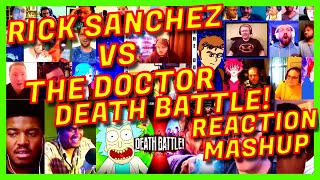 RICK SANCHEZ VS THE DOCTOR: DEATH BATTLE! - REACTION MASHUP - RICK AND MORTY VS DOCTOR WHO - [AR]