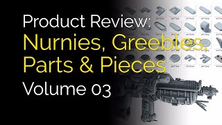 Product Review: Nurnies, Greebles Parts & Pieces Volume 03