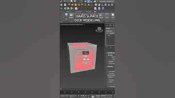 hard surface dice 3d modeling