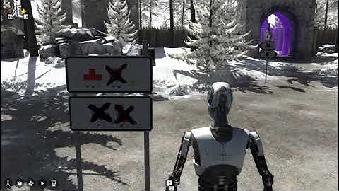 The Talos Principle Walkthrough 28 TEMPLE  C  AREA 7 PART 2 +1 star + 1st ending