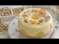 芒果奶蓋戚風蛋糕  簡單卻好吃到升天 How to make mango chiffon cake