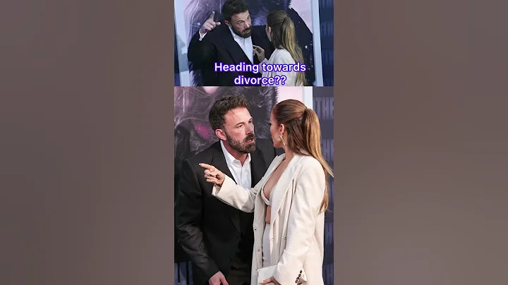 Jennifer Lopez and Ben Affleck reportedly heading toward divorce. - DayDayNews