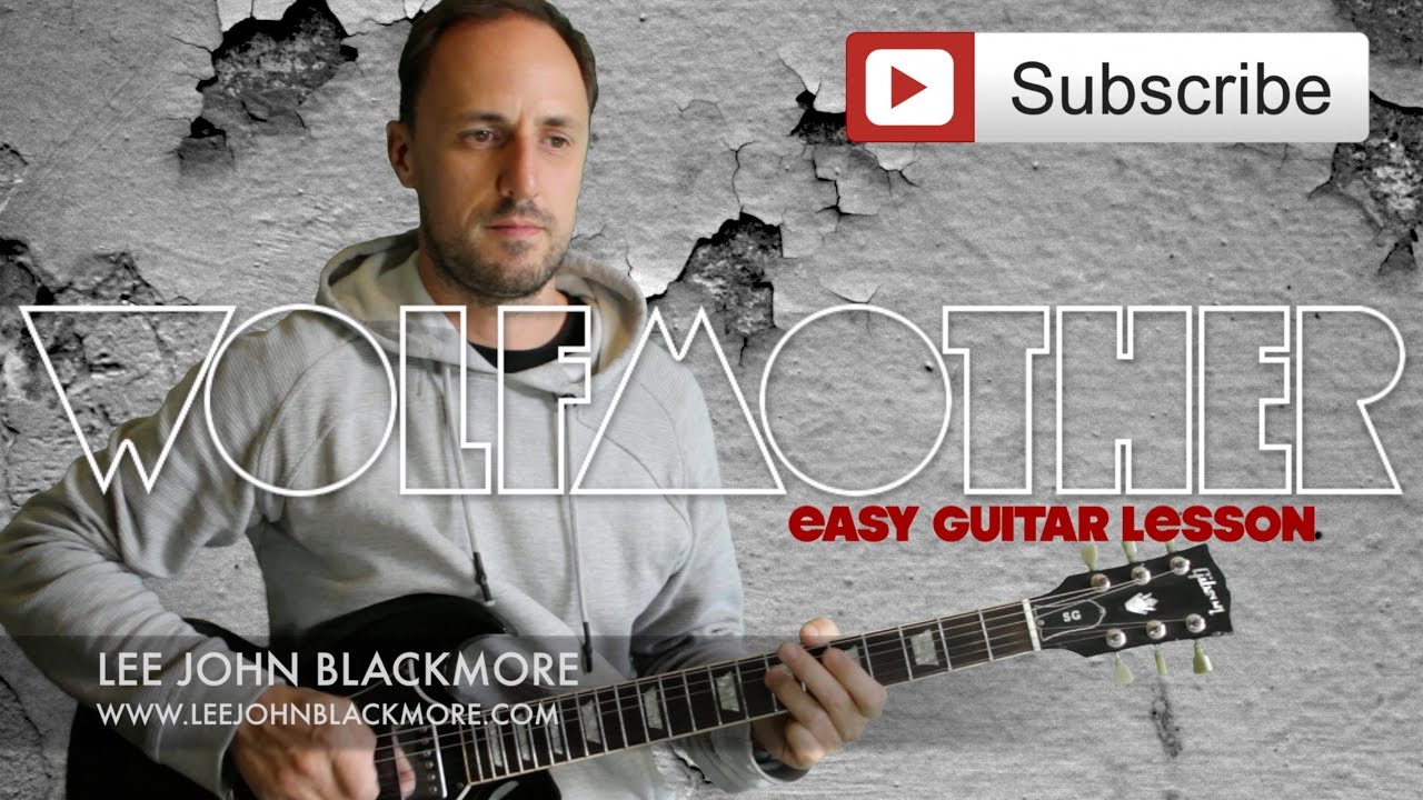 EASY GUITAR LESSON | Wolfmother | Joker & the Thief | with Solo | SUPER EASY GUITAR