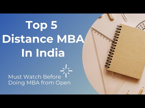 Top 5 Distance MBA In India 2021 | Everything Explained