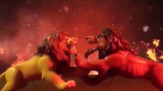 The Lion King Stop Motion: Simba vs Scar