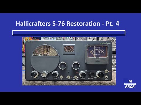 Hallicrafters S-76 Restoration Pt. 4 - Alignment Secrets