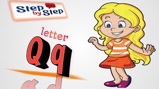حرف Q q 💥 | شكل و نطق حرف Q 💥| كلمات سهله تبدأ بحرف Q 💥 #انطق_و_استمتع 🌈 #step_by_step