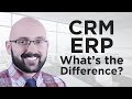 Crm vs erp  whats the difference