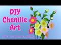 ✨ Turn Chenille Wires into a Vibrant 5-Petal Flower 🌷 – Creativity Without Limits!