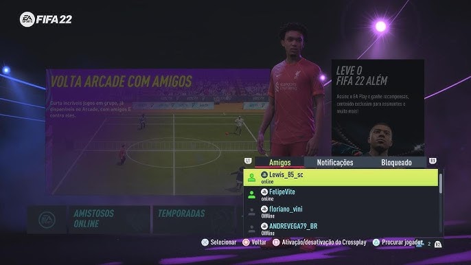 FIFA 22 Como Jogar Online Com Pessoas Aleatorias 