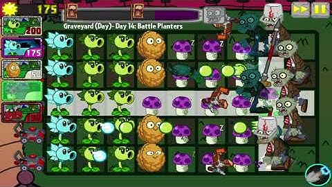 Plants vs Zombies Dimensional Destruction (Hard Mode) - PvZ Fangame Gameplay - Part 23