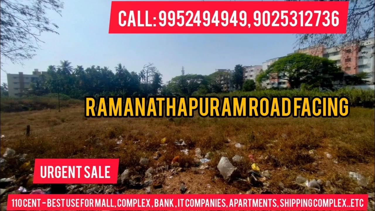 RAMANATHAPURAM RESIDENTIAL PLOT 110CENT URGENT SALE YouTube