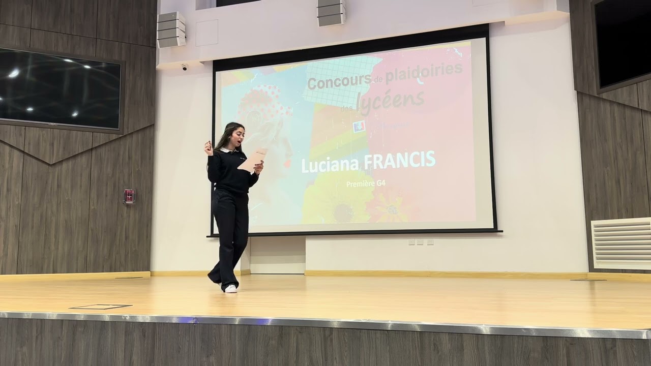 Luciana FRANCIS remporte le Concours de Plaidoiries des Lycéens 2026
