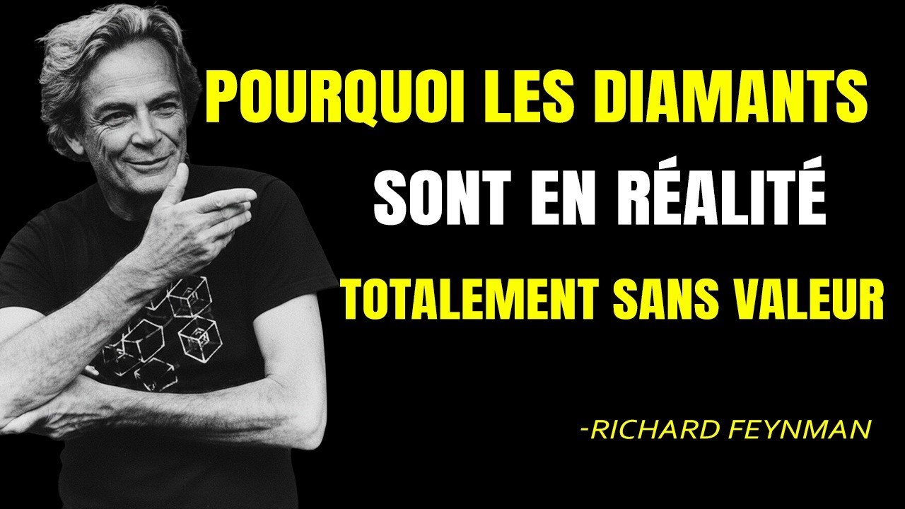 Pourquoi les diamants sont en réalité totalement sans valeur — Feynman sur le carbone