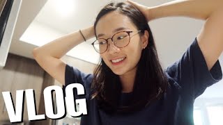 (ENG) Weekend Vlog: Taro is back! Butter Corn Rice, Beef glass noodle soup+Kimchi