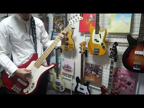 スピッツ/ヤマブキ（単体版）　ベース演奏動画　YAMAHA SBV-J1 Serial Number 001/100