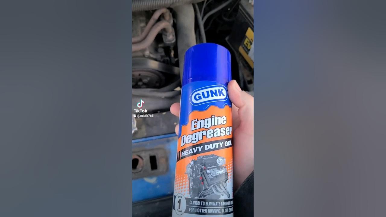 Does Gunk Engine degreaser work? Let's find out! #trending #review