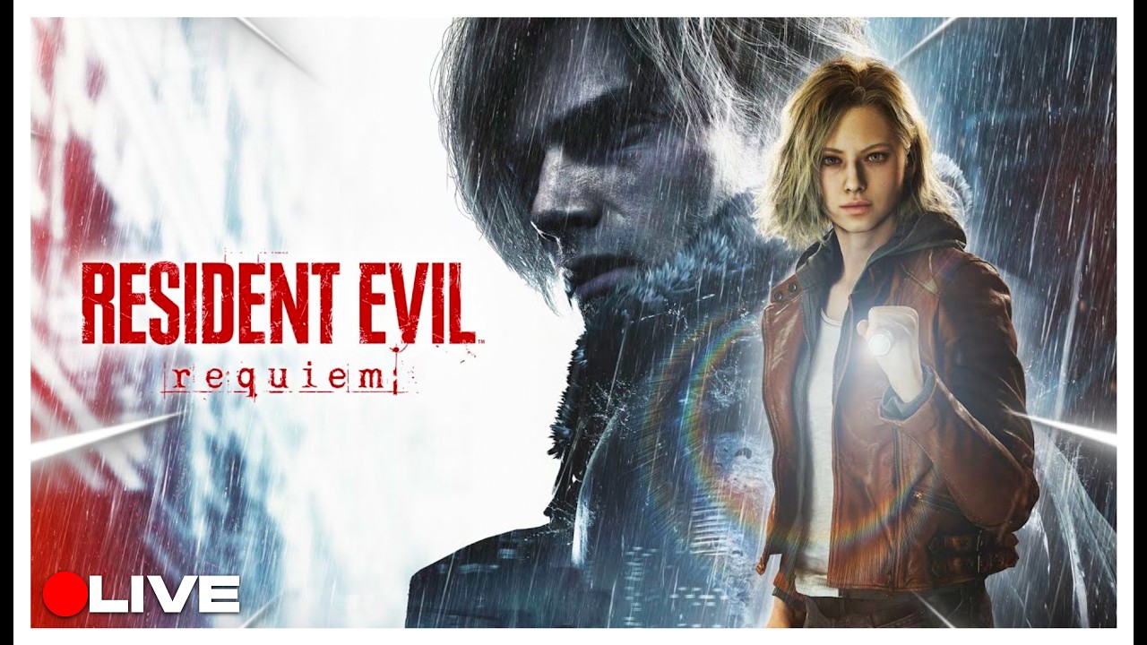 NEW RESIDENT EVIL REQUIEM PLAYTHROUGH PART 3 ( LIVE STEAM GAMEPLAY )