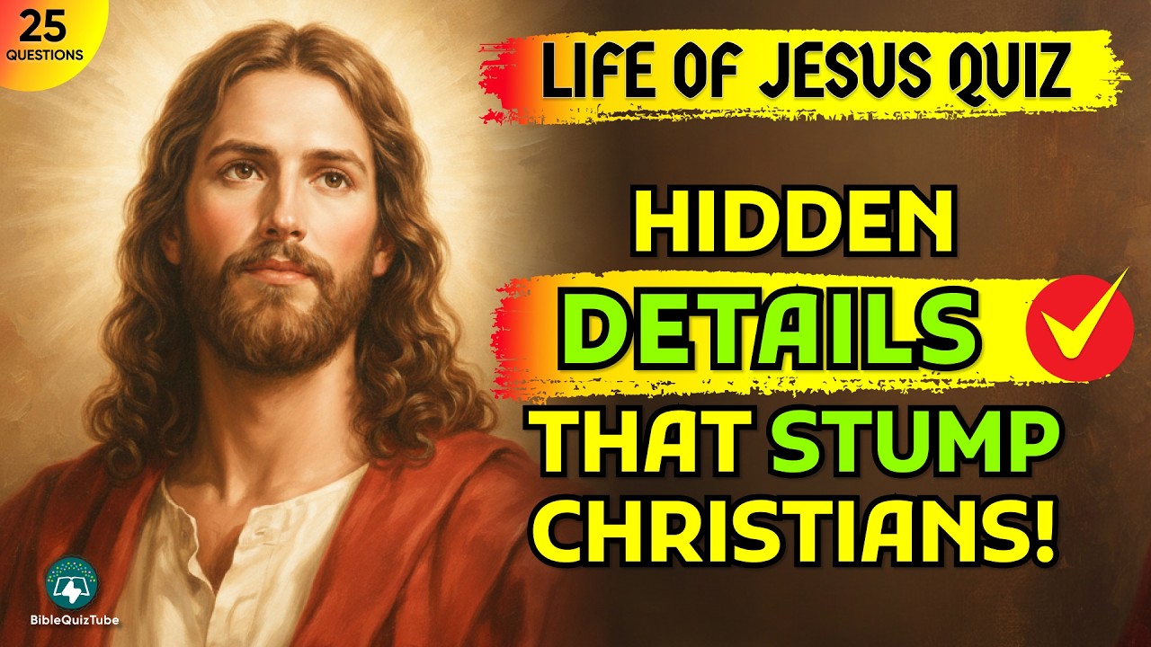 Библейская викторина о жизни Иисуса: скрытые детали, которые ставят в тупик большинство христиан ...