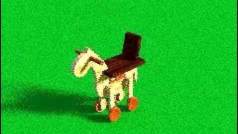Creating a toy horse using Blender