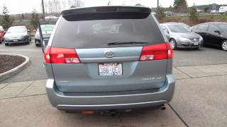 2005 Toyota Sienna Blue - STOCK 14-1577A