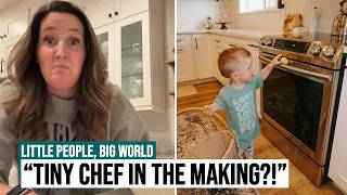 Little People, Big World | Josiah Roloff Captures Fans’ Hearts While Helping Tori Cook Dinner!