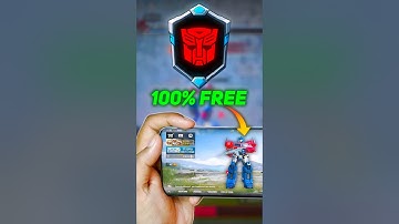 How To Use Bgmi Transformers Token | 😍 100% Free Trick | Bgmi Transformers Token | Bgmi #shorts