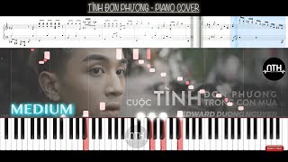 Video thumbnail of "Hướng Dẫn - Tình Đơn Phương ( Piano Cover) - Dương Edward, Tùng Acoustic"