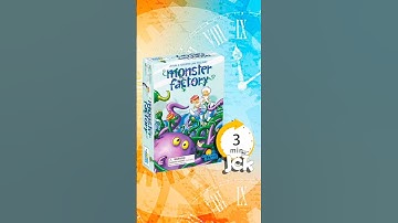 Cómo jugar Monster Factory en 3 minutos [Juego de Mesa / JcK / Rio Grande Games]