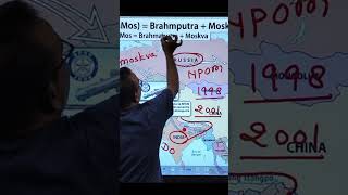 BrahMos Supersonic Cruise Missile Named By Brahmputra &amp; Moskva River