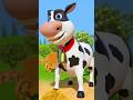 Five Little Cows, Learn to Count 5 #shorts #babysongs #trending #viral #littletreehouse #rhymes