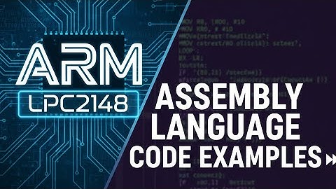 Count Zeros and Ones in 32-bit Array | LPC2148 ARM Assembly using ROR, ADDCS, ADDCC
