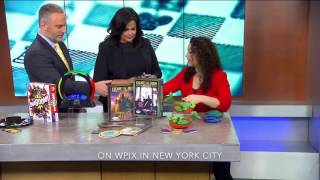 Happy Salmon on WPIX 11 NYC