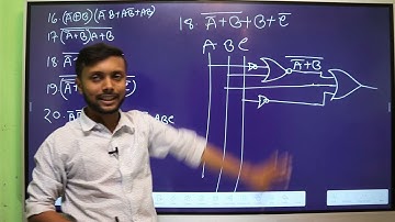 কঠিন সরল থেকে লজিক গেইট অংকন (16-20)। HSC ICT Chapter 3 | Digital Device | Logic gate Onkon | Saiful