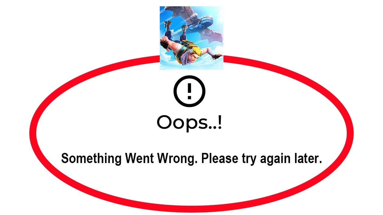 Перевод something went wrong please try again. Something went wrong while loading. Wait a couple of minutes and try again EA.