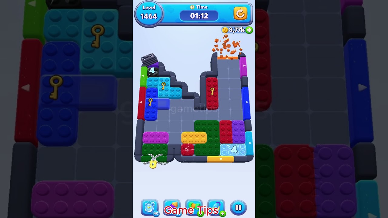 Color Block Jam level 1464 Solution Walkthroug - YouTube