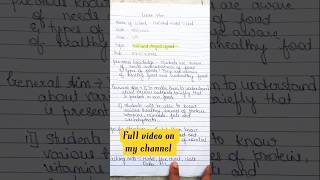 EVs lesson plan within one minute/ science lesson plan/ eat and digest food / viral #viral