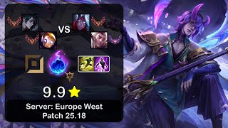 Hwei APC + Blitzcrank vs Varus + Rakan - EUW GrandMaster - Patch 25.18