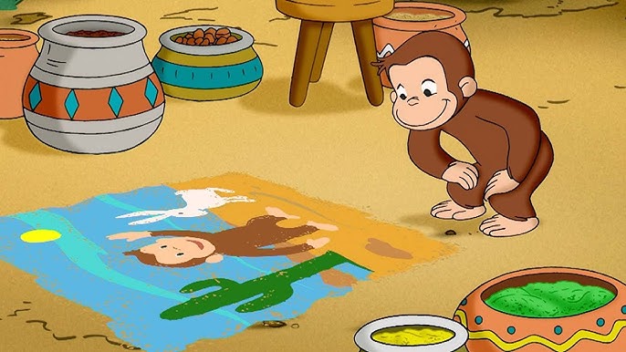 O Trator Vermelho 🐵 George, o Curioso 🐵 Desenhos Animados 