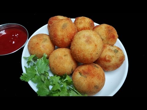 Potato Croquettes Recipe || Mashed Potato Croquettes || Tea Time Snack