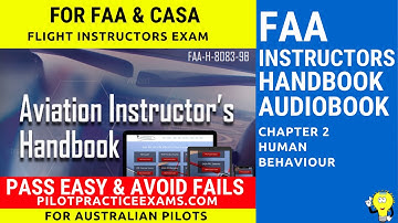 FAA Instructors Handbook Chapter 3: The Learning Process
