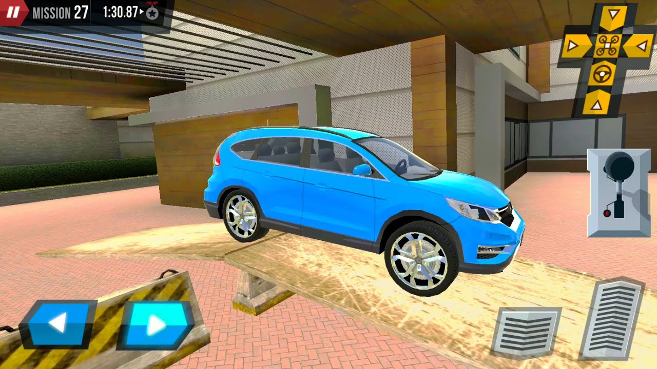 Shopping Mall Truck and Cars Parking Sim - Blue SUV - Android Gameplay