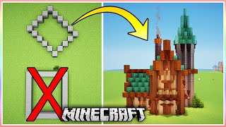 Minecraft But I Can Only Build Diagonally..