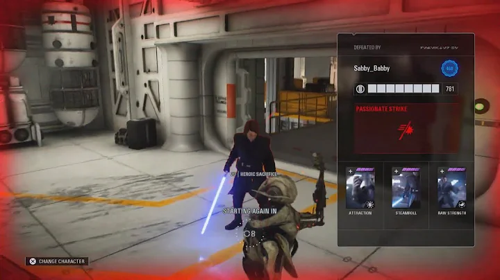 Anakin emotes on me as the match ends, so I returned the favor | Battlefront 2 Toxic HvV gameplay