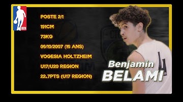 Benjamin BELAMI | 2023/2024 Highlights | Vogesia Holtzheim | 22,7 PPG (by @michael_d.jordan)