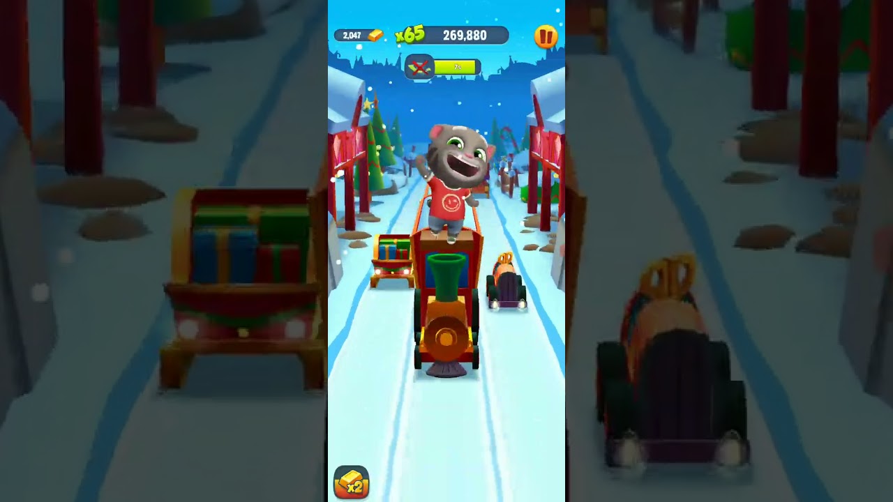 Talking tom gold run part-12