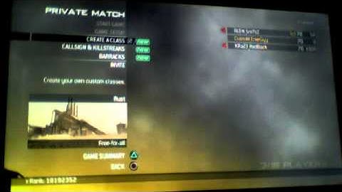 best mw2 quickscoping/trickshots class setup