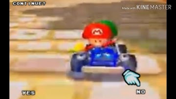 Baby Mario And Baby Luigi (SMD English Bootleg) Continue And Game Over
